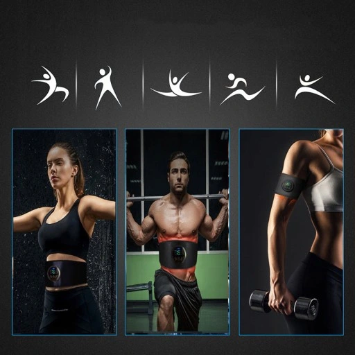 ELEKTROSTYMULATOR STYMULATOR DO MIĘŚNI BRZUCHA EMS