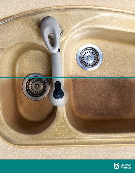 Silny środek do czyszczenia zlewu granitowego Shieldon Protects WOW 500ml