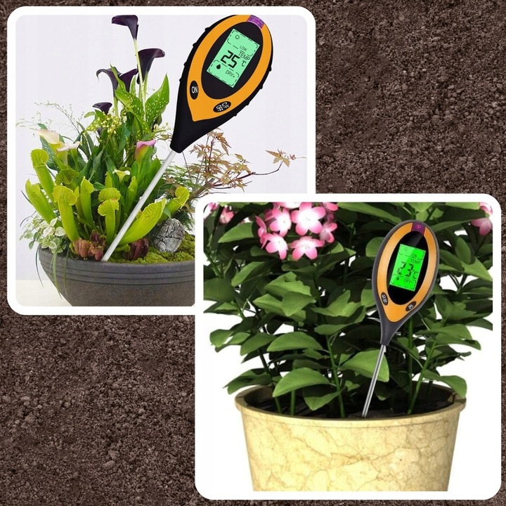 KWASOMIERZ GLEBOWY 4w1 TESTER MIERNIK PH ZIEMII