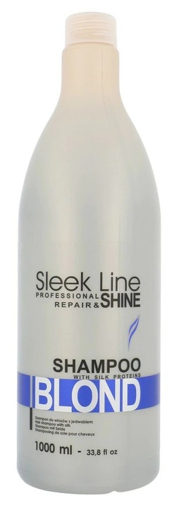 STAPIZ SZAMPON SLEEK LINE BLOND Z JEDWABIEM 1L