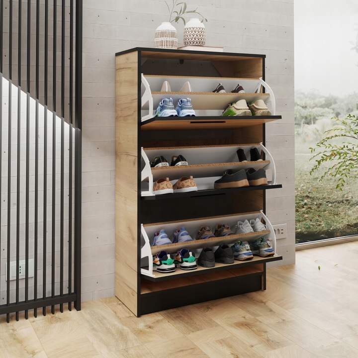 Szafka na buty otwierana uchylna SZNB01