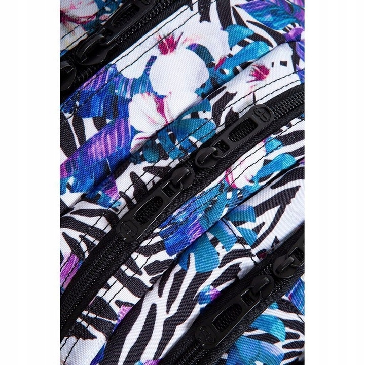 PLECAK CoolPack SZKOLNY MŁODZIEŻOWY Drafter FLOWER ZEBRA+GRATIS