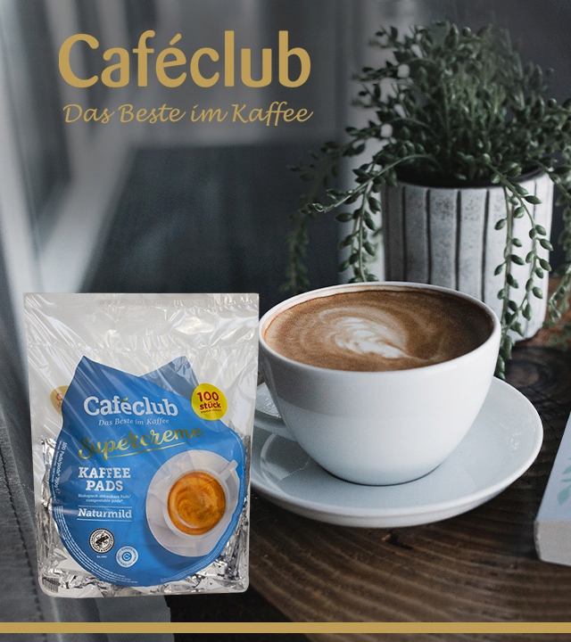 Pady CAFECLUB NATURMILD Pads SENSEO 100 szt. + GRATIS videobook