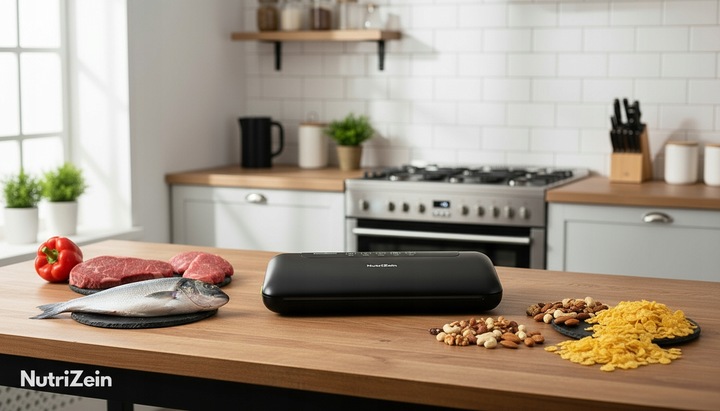 Zgrzewarka próżniowa pakowarka żywności NutriZein NZVS2000 VacuBasic