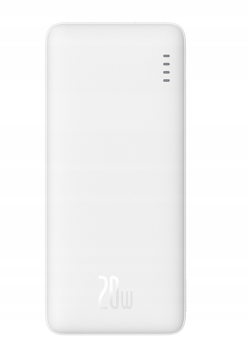 Powerbank Baseus Airpow 20W 10000mAh z kablem Baseus Simple Series USB-A -