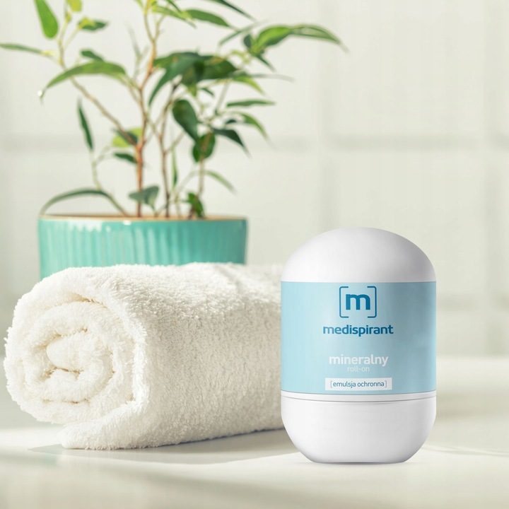 Medispirant Mineralny Roll-on 40 ml antyperspirant dla wrażliwej skóry