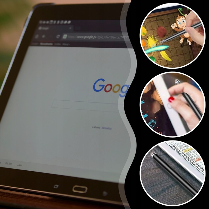 PRECYZYJNY RYSIK POJEMNOŚCIOWY DO TELEFONU TABLETKU SMARTFONA DO PRACY 16,5