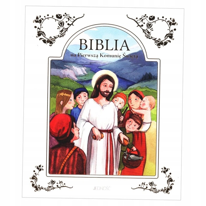 Przyjąłem Jezusa Biblia na Pierwszą Komunię w etui