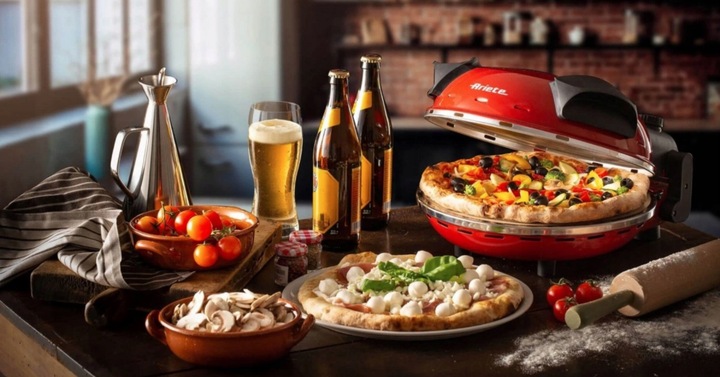 PIEC DO PIZZY ARIETE 909 kamień 400°C + NÓŻ DO PIZZY + EBOOK GRATIS!