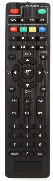 Tuner Dekoder Kablówki DVB-C DVB-T2 Telewizji Cyfrowej TV Naziemnej