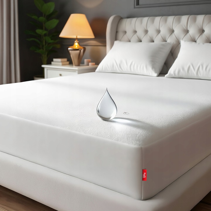 PRZEŚCIERADŁO WODOODPORNE Z GUMKĄ 90X200 NIEPRZEMAKALNE WODOSZCZELNE