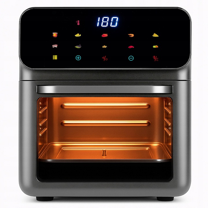 FRYTKOWNICA BEZTŁUSZCZOWA AIR FRYER 8,5L PIEKARNIK 1350W 10 TRYBÓW