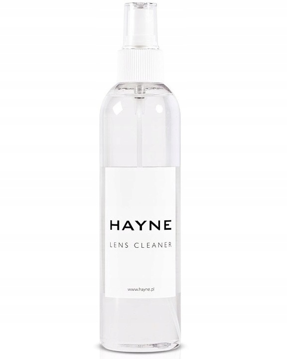 Płyn do okularów, obiektywów, optyki Hayne 240 ml skutecznie czyści