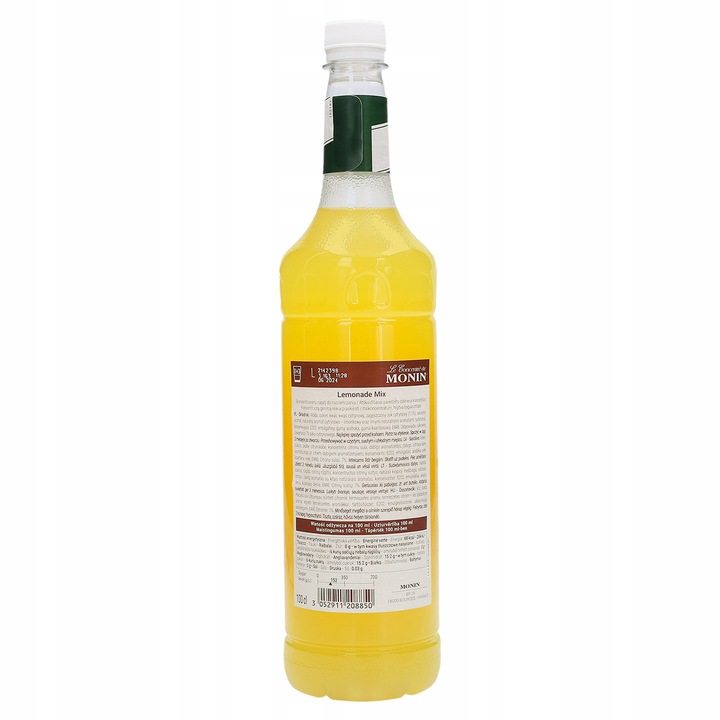 Monin LEMONADE MIX - koncentrat lemoniady 1 litr