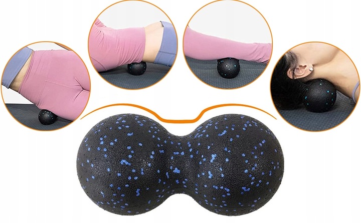 ZESTAW EPP ROLLER WAŁEK DO MASAŻU DUOBALL PIŁKA