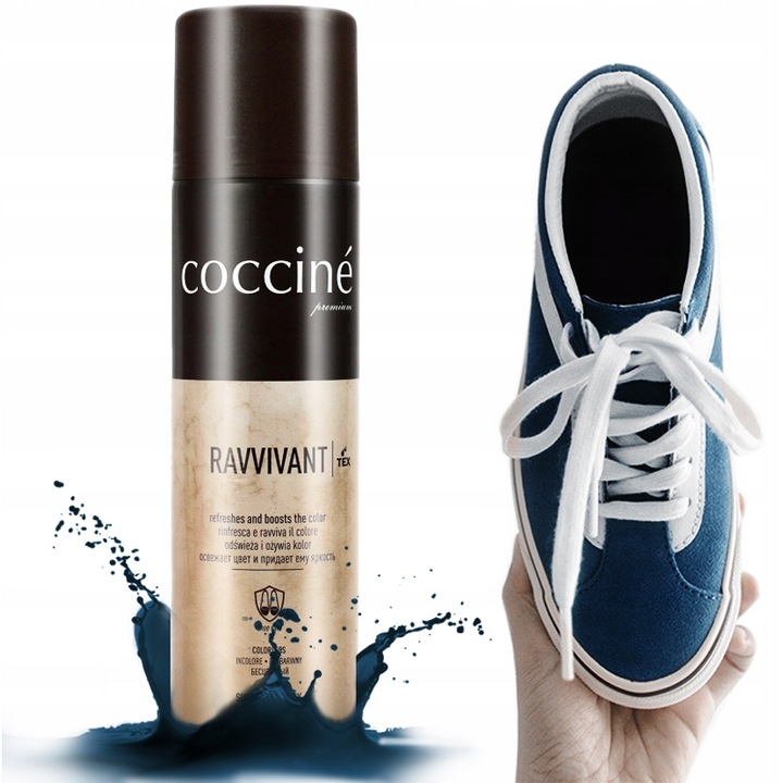 GRANATOWA FARBA DO BUTÓW ZAMSZ NUBUK RENOWATOR