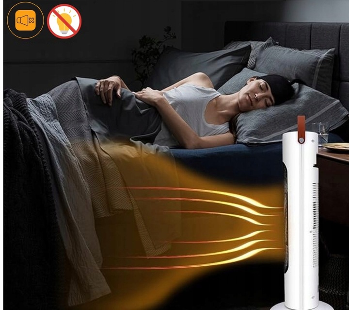 ADM wentylator 2w1 z funkcją ogrzewania i chłodzenia