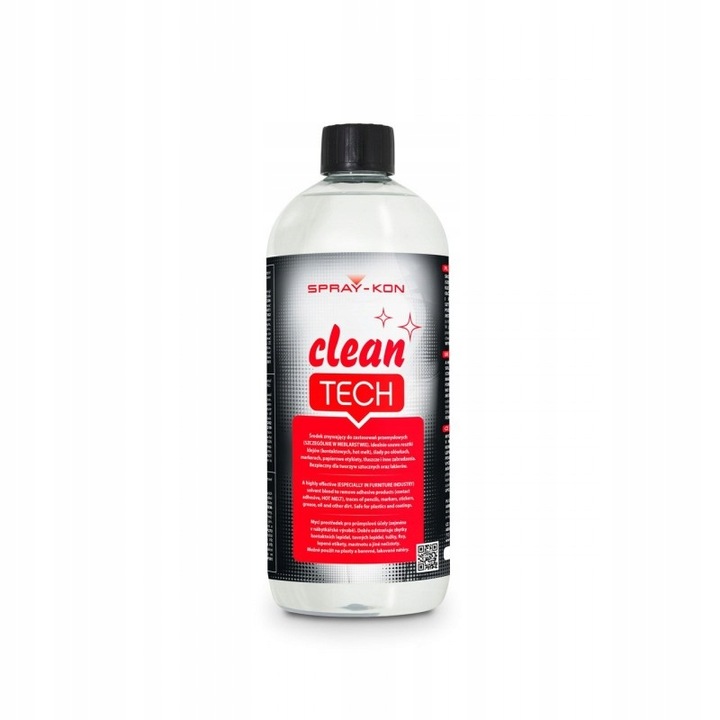 SPRAY-KON CLEAN TECH – Specjalistyczny Zmywacz 1l