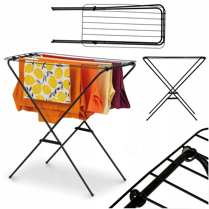 MAŁA SUSZARKA NA PRANIE stojąca balkonowa suszarka na ubrania DO DOMU