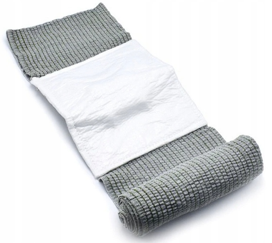 Opatrunek osobisty wojskowy izraelski 10 x 4,5m podwójne opakowanie