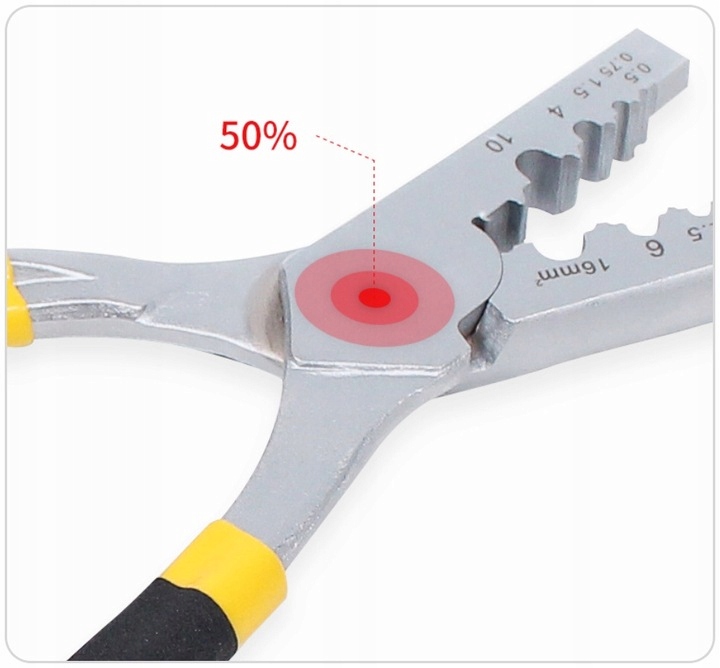 ZACISKARKA PRASKA DO KABLI TULEJEK KOŃCÓWEK 0,5-16