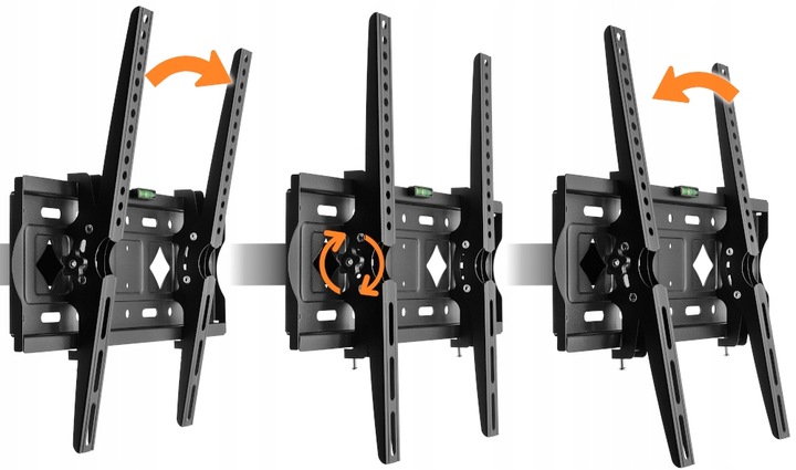 UCHWYT DO TELEWIZORA 26-70 CALI obrotowy EXTRA MOCNY wieszak TV stelaż