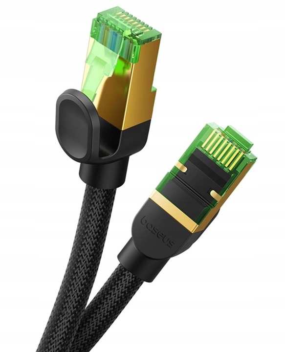 KABEL SIECIOWY SZYBKI RJ45 CAT.8 40GBPS 3M MOCNY PRZEWÓD INTERNETOWY