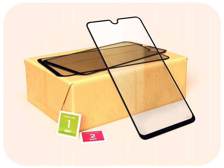 3-pak SZKŁO HARTOWANE DO Samsung Galaxy S23 / S22 PEŁNE 9H ochronne 5D