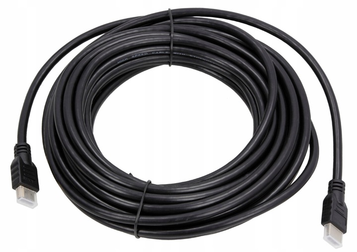 Kabel HDMI 12M PRZEWÓD GIĘTKI HIGH SPEED FULL HD 3D 1.4b 2160P 4K -
