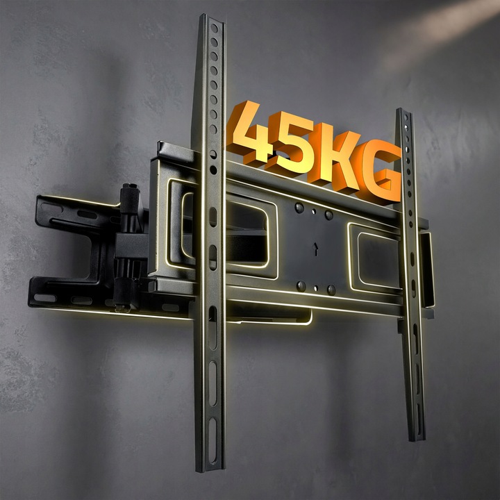 UCHWYT ŚCIENNY DO TELEWIZORA TV 23-60 cali wieszak obrotowy MEGA MOCNY