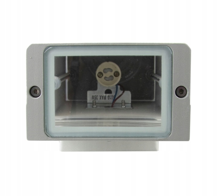 Lampa elewacyjna zewnętrzna ogrodowa 2xGU10