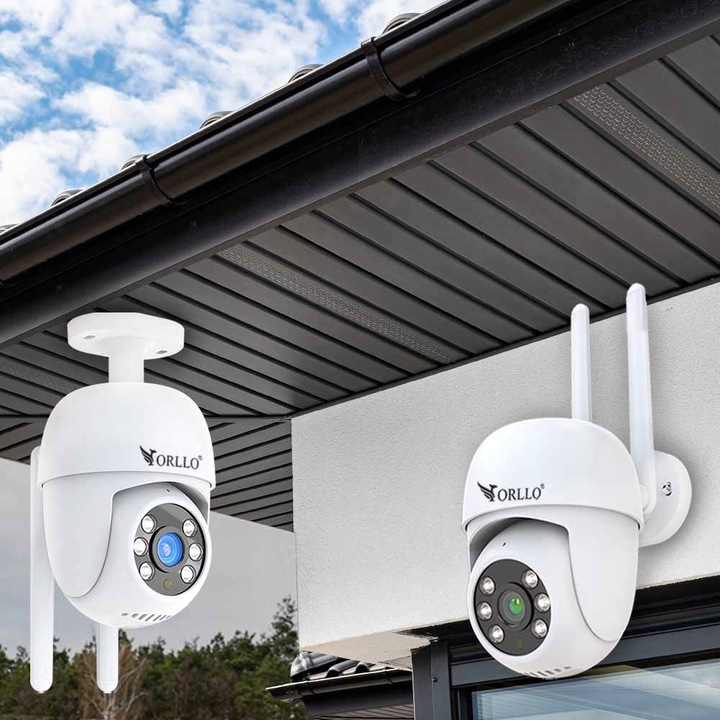 Kamera IP WiFi Zewnętrzna Obrotowa Bezprzewodowa 4Mpx ORLLO TZ2 PRO +GRATIS