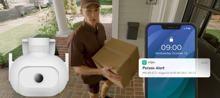 KAMERA WI-FI MONITORING ZEWNĘTRZNY IMILAB EC5 3MPx