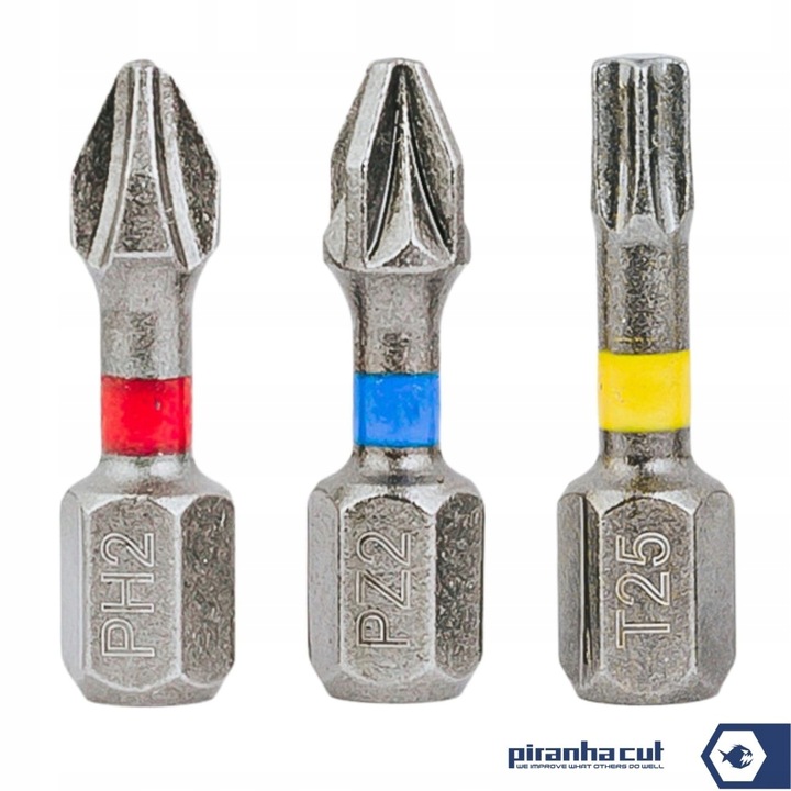 PIRANHACUT Uchwyt magnetyczy do bitów 1/4 GRATIS - Idealny