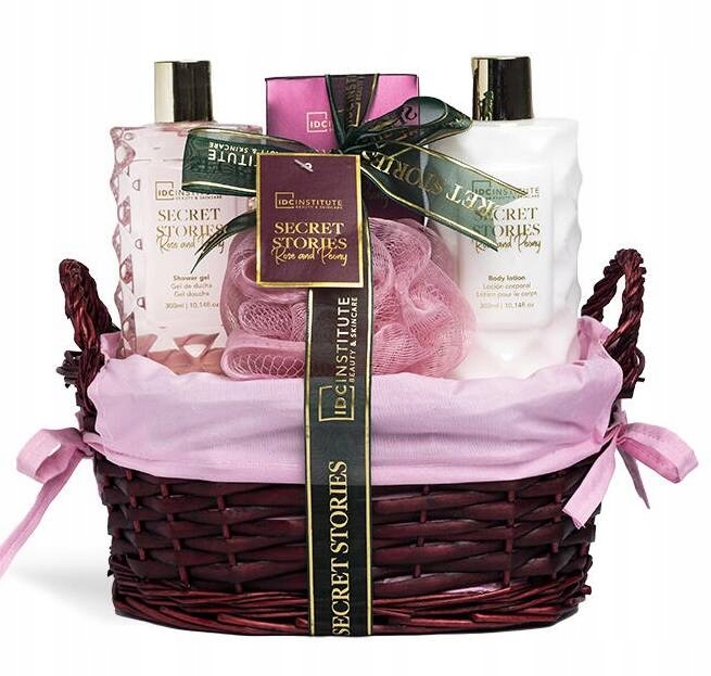 DUŻY ZESTAW KOSMETYKÓW KOSZ ŚWIĄTECZNY PREZENTOWY ŚWIĘTA DO CIAŁA I KĄPIELI