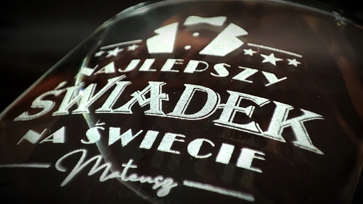 SZKLANKA DO WHISKY 300 ml z grawerem PREZENT URODZINY Dla Chłopaka