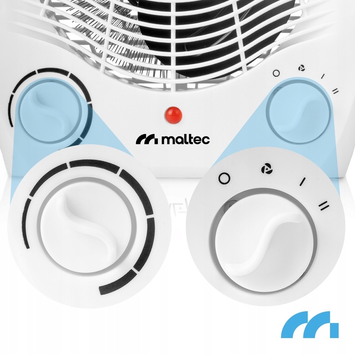 FARELKA TERMOWENTYLATOR GRZEJNIK ELEKTRYCZNY TERMOSTAT 2000W MAŁY