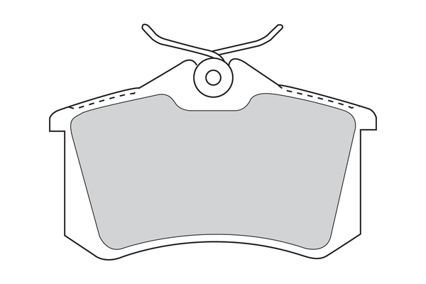 FERODO Klocki hamulcowe tył FDB1788