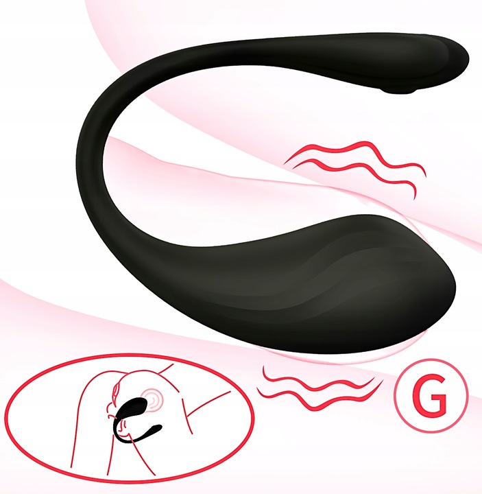 Wibrator Damski Jajko Wibrujące STEROWANE TELEFONEM Masażer APP Dla Par