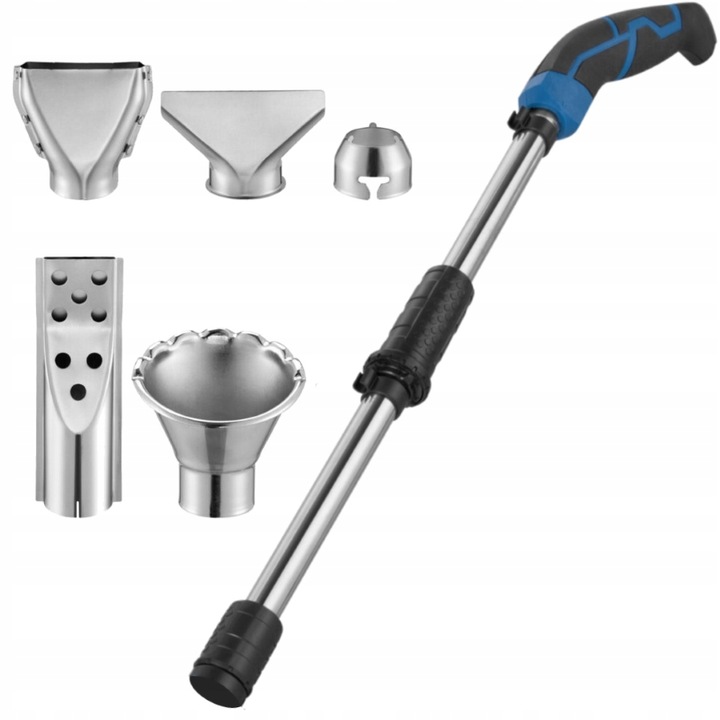 WYPALARKA Z AKCESORIAMI DO CHWASTÓW 2w1 BLAUPUNKT HG6010 5 NASADEK 600