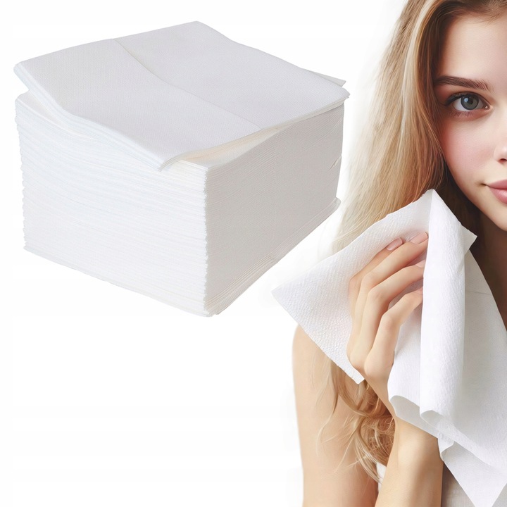 100 sztuk ręcznik jednorazowy do pedicure BARDZO MOCNY AIRLAID 50x40cm