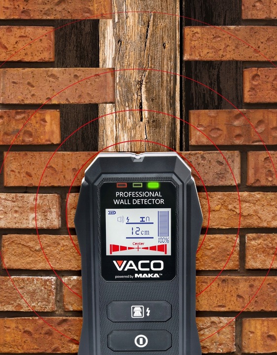 WYKRYWACZ PRZEWODÓW Detektor napięcia METALI Drewna PROFILI Rur KABLI