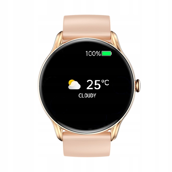 Zegarek smartwatch damski okrągły funkcje rozmowy NA PREZENT +