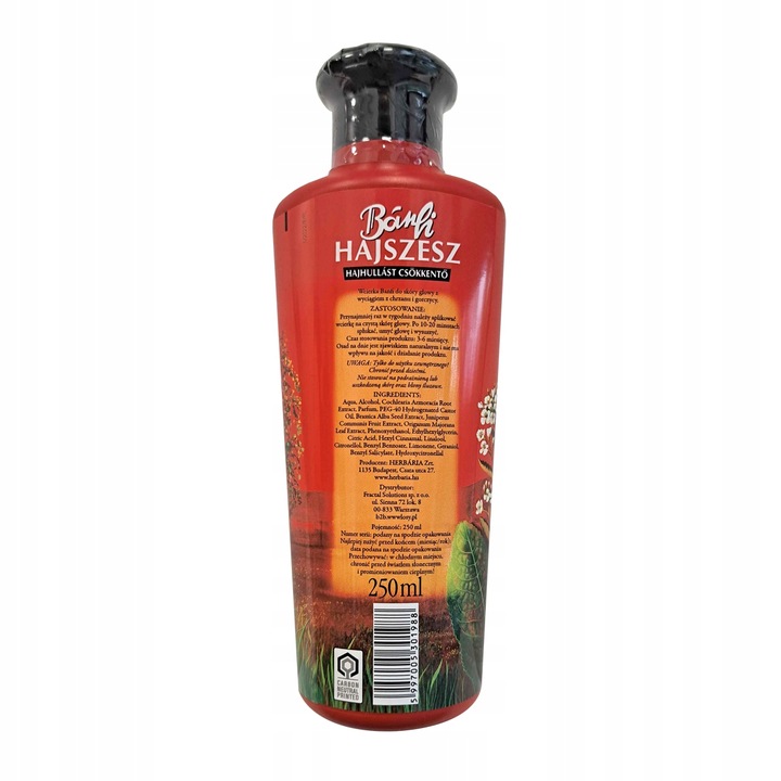 Banfi Lady Wcierka Hajszesz Herbaria do włosów 250ml przeciw wypadaniu