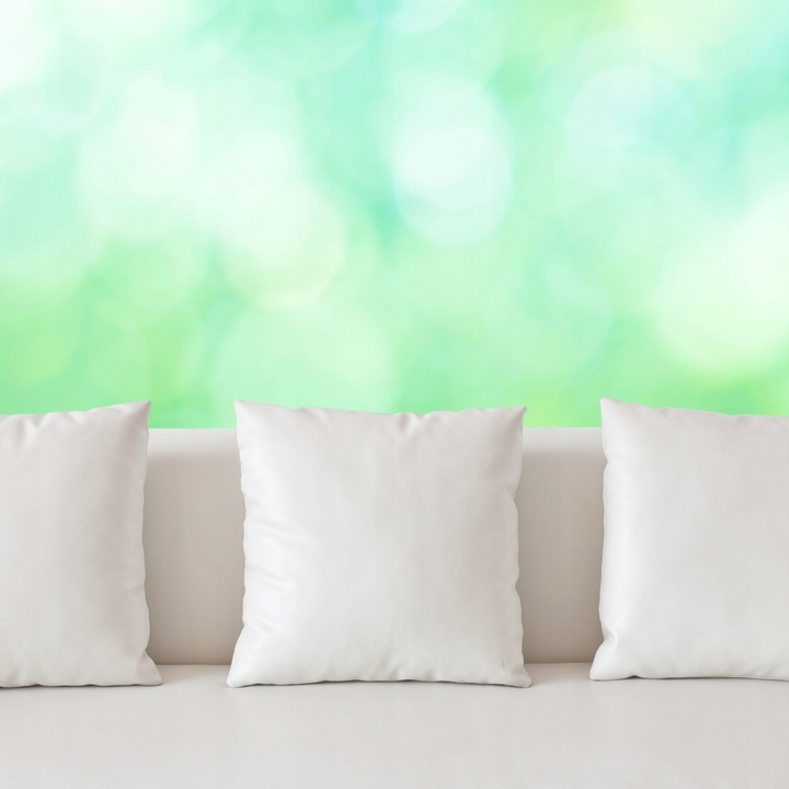 2 X WKŁAD SILIKONOWY PODUSZKA CAŁOROCZNA 45x45 cm TKANINA MIKROFIBRA