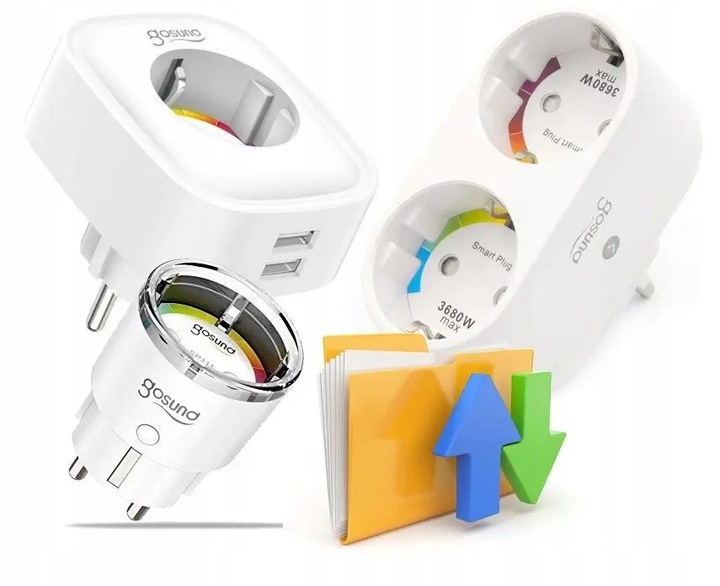 Tuya - inteligentne gniazdko WiFi - Gosund SP111