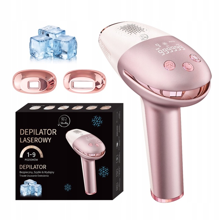 DEPILATOR IPL DO WŁOSÓW CIAŁA LASEROWY BIKINI NÓG DEPILACJA BEZBOLESNY