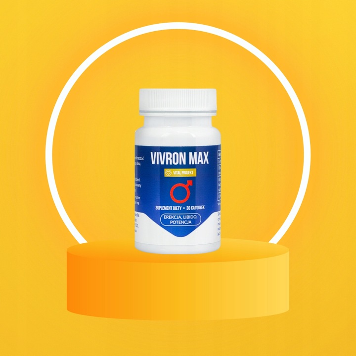 VIVRON MAX TABLETKI POTENCJA LIBIDO PORZĄDANIE EREKCJA POZIOM TESTOSTERONU