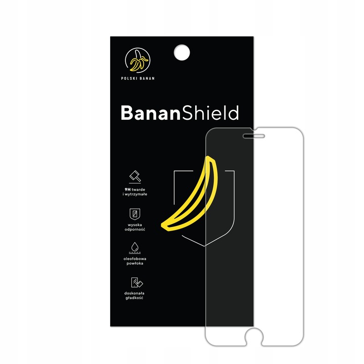 Szkło hartowane 9H BananShield do Apple iPhone 7 / 8 / SE 2020 / SE 2022
