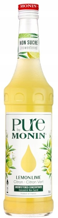 Syrop bez cukru PURE by MONIN LEMON LIME Sugarfree 700ml